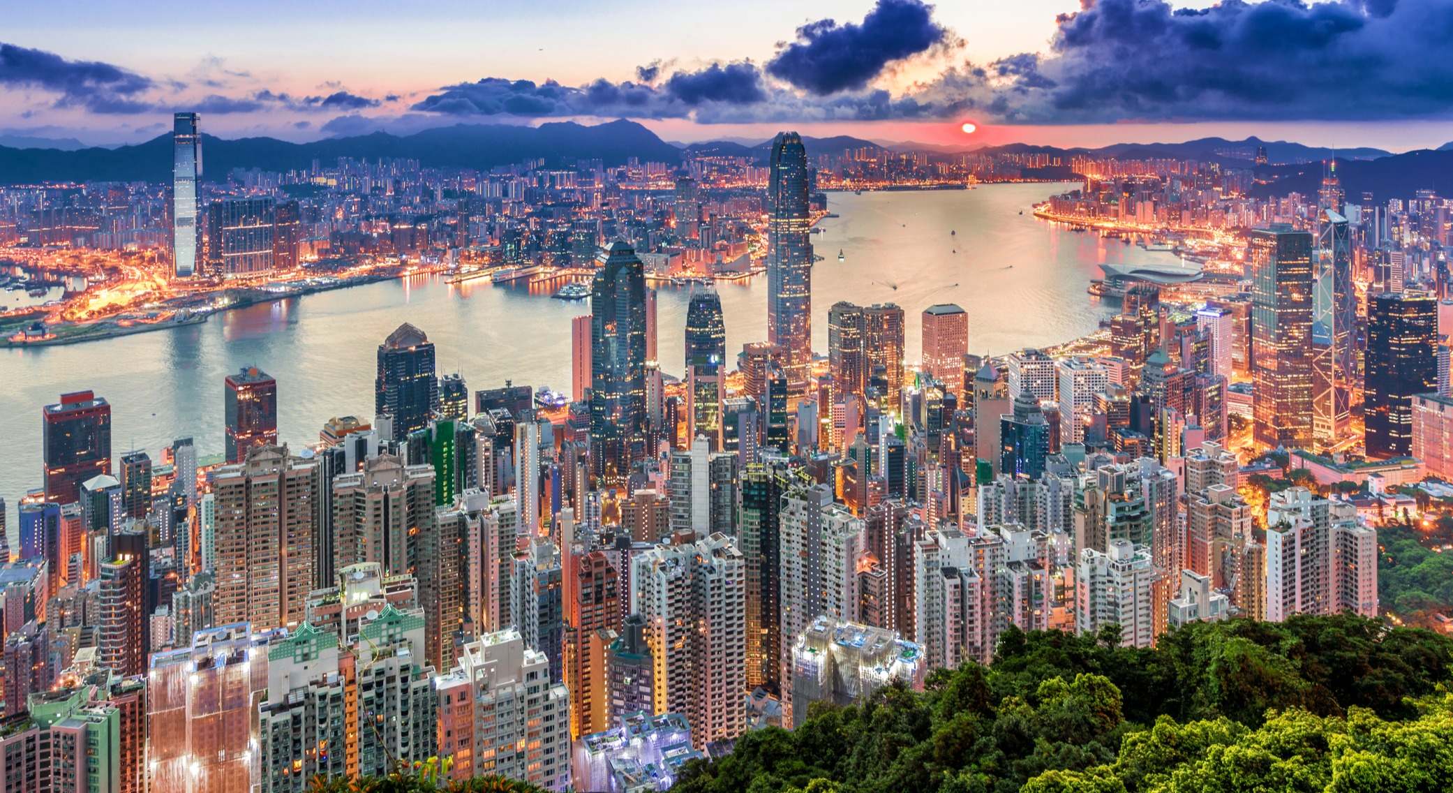 La bolsa de Hong Kong, en territorio alcista
